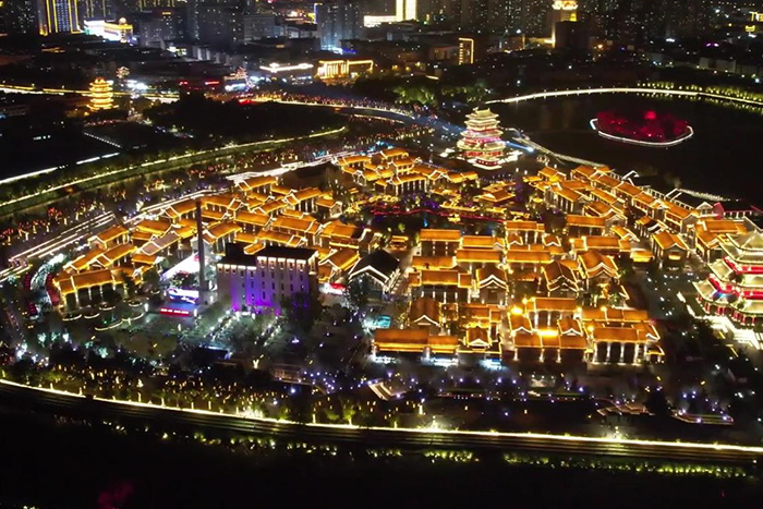 景區(qū)文旅小鎮(zhèn)燈光亮化