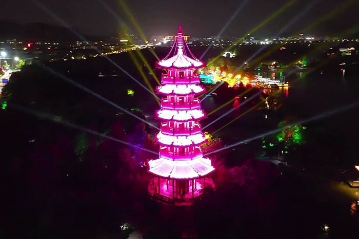 景區(qū)古建筑燈光亮化